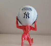Custom Baseball Team Phone Stand