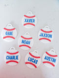 Baseball Equipment Bag Name Tag